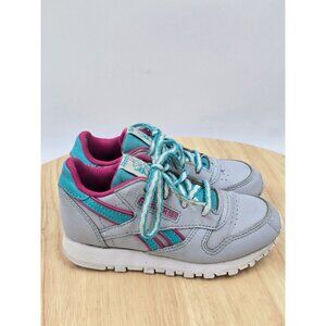 Reebok Classic Leather Sneakers Trainers Multicolor  Toddler Sz 10